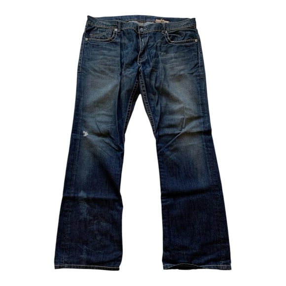 New Monarchy British Flags Embellished  Denim Jeans Men's Size 40 - Picture 2 of 12